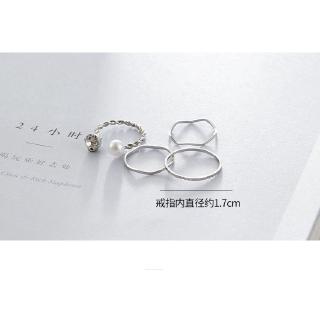 Set 4 Nhẫn Nữ Thời Trang Đơn Giản