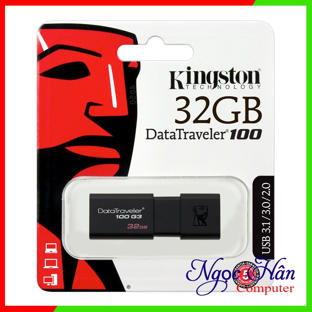 USB Kingston DT100G3 32GB / 64GB / 128GB
