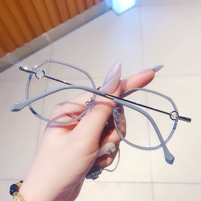 Kính Form tròn Nam Nữ 607 Chất liệuhợp kim và nhựa hàn quốc kiểu dáng hot trend