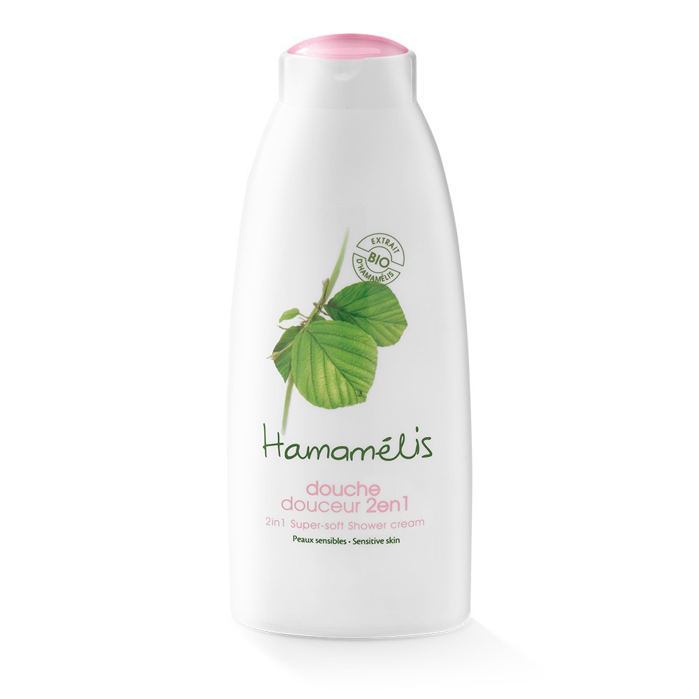 [Chính hãng] Sữa Tắm Kem Cực Mềm Da 2 Trong 1 Yves Rocher Hamamelis 2 In 1 Super Soft Shower Cream 300ml