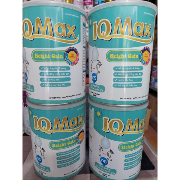 SỮA IQ MAX 900G HEIGHT GAIN DÀNH CHO NGƯỜI GẦY