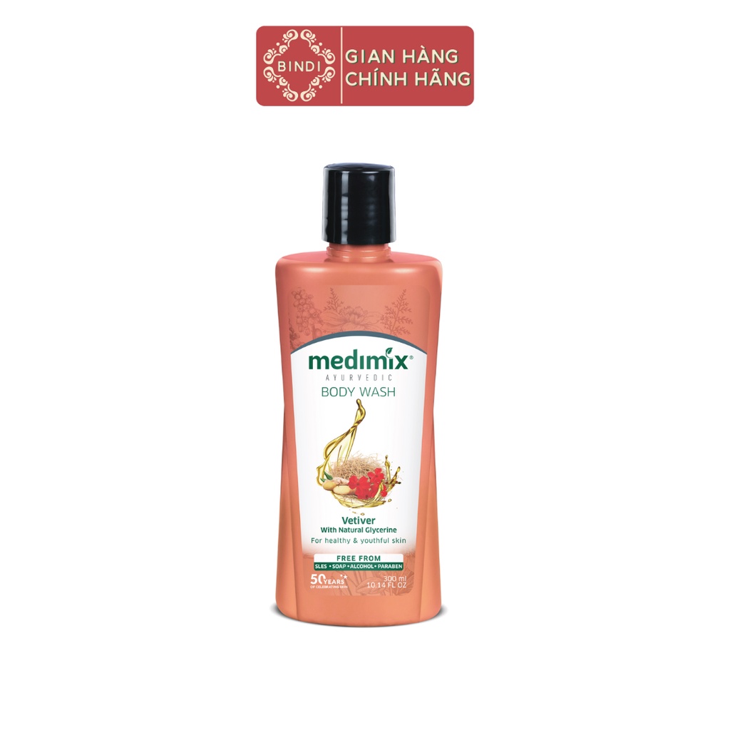 Sữa tắm Medimix Cỏ Hương Bài 300ml