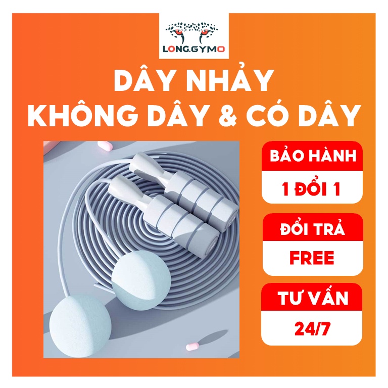 Dây Nhảy Không Dây/ Có Dây Sáng Tạo Có Thể Điều Chỉnh Hỗ Trợ Luyện Tập Thể Dụng Thể Hình