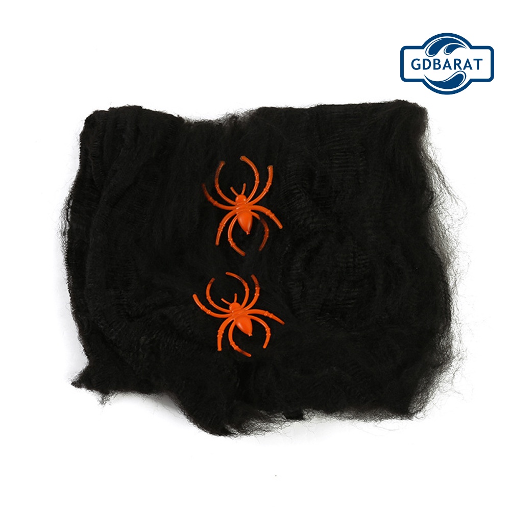 Mạng Nhện Co Giãn Dùng Để Trang Trí Nhà Dịp Halloween Tiện Dụng