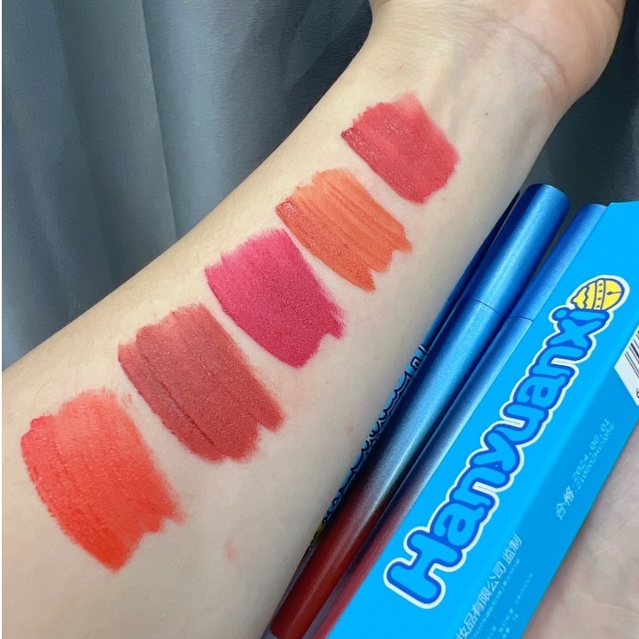 Lẻ 1 cây son Hanyuaxi xanh 6 màu