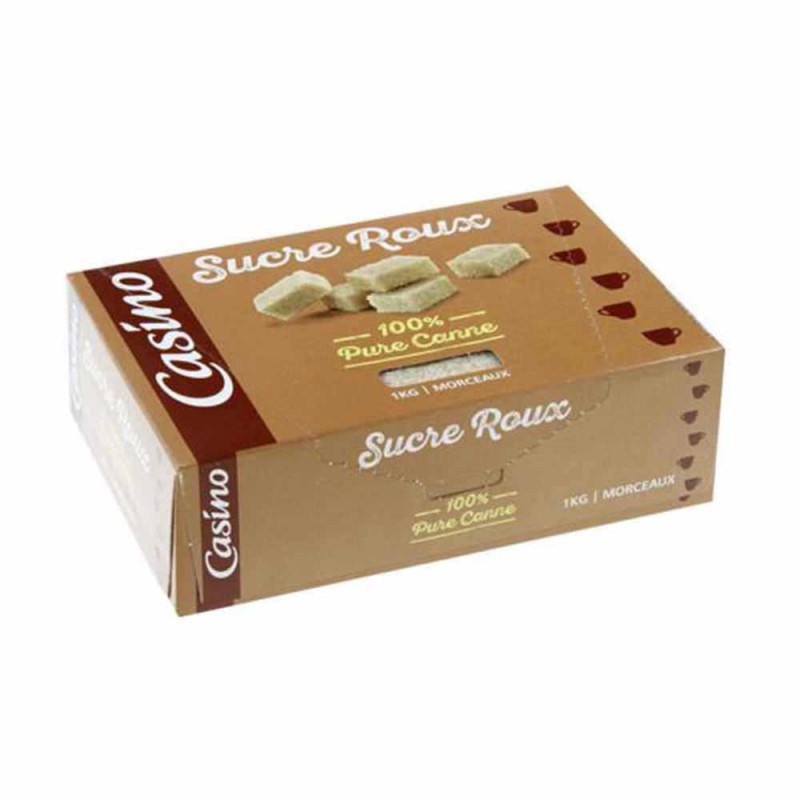 Đường Mía Nâu Nguyên Chất Dạng Viên Casino 1kg - Casino Cubes Pure Brown Cane Sugar