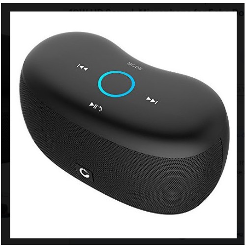 Loa DOSS SoundBox xs, Loa cảm ứng Bluetooth không dây di động 4.0 với Âm thanh HD 10W, Micrô cho Echo Dot, iPhone