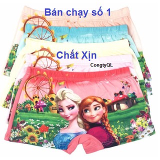 Quần chip đùi elsa cho bé gái