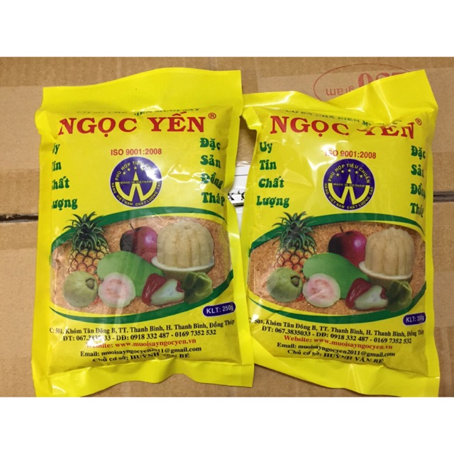 Bịch Muối Sấy Ngọc Yến 100gr