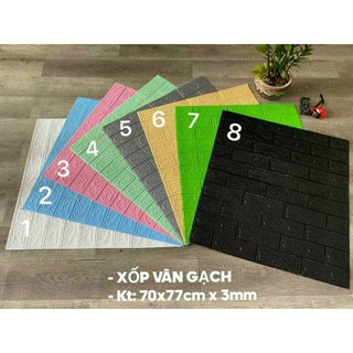 Xốp dán tường giá rẻ keo chắc