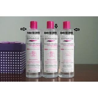 Nước tẩy trang BYPHASSE Solution Micellaire Face 500ml/100ml