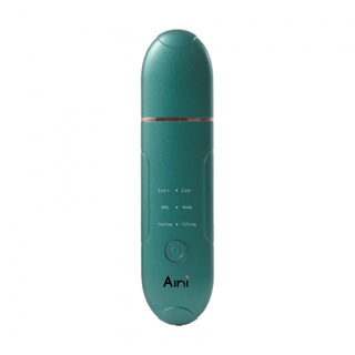 Máy Sủi Da Đẩy Mụn Và Tẩy Tế Bào Chết Ultrasonic Aini Màu Xanh Lá