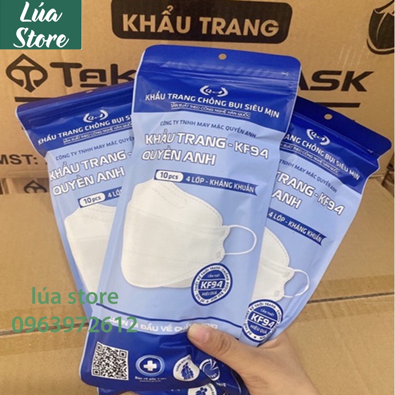 Khẩu Trang Y Tế Kf94, Sỉ Lẻ Khẩu Trang 4 Lớp Thời Thượng