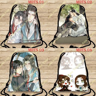 [Ma Đạo Tổ Sư] Balo dây rút Vong Tiện, Tiết Hiểu, Truy Lăng (16 mẫu) - in theo yêu cầu Donghua, Manhua