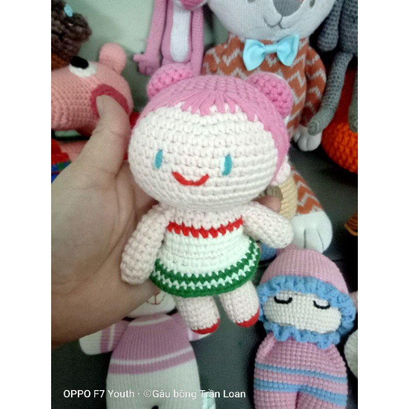 Gấu bông đan len