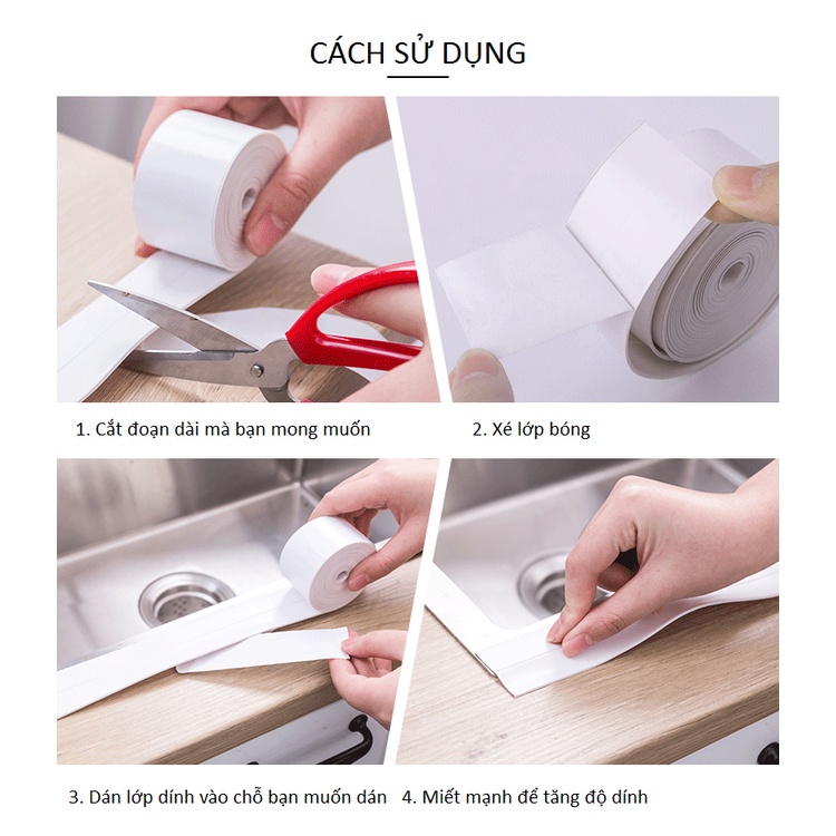 Băng Keo Dán Chống Thấm Nước Trong Bếp, Nhà Vệ Sinh Đa Năng