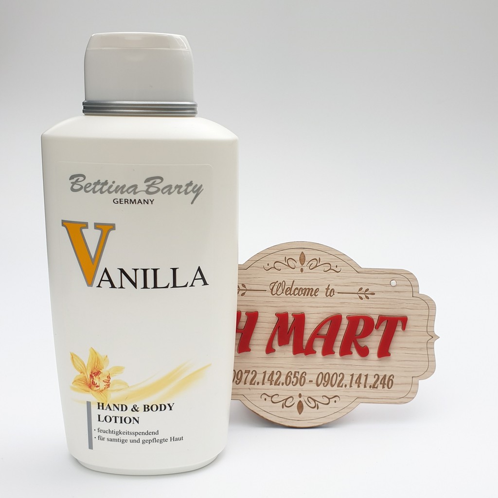 Sữa Tắm, Dưỡng Thể Hương Nước Hoa Vanilla Đức - Hàng Chính Hãng