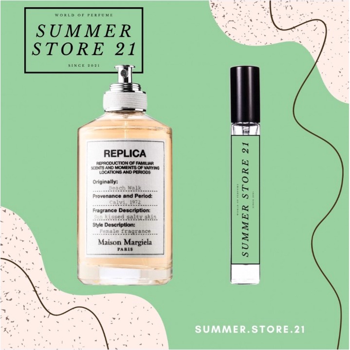 Nước hoa Nữ Beach Walk Test by Maison Margiela - 5𝘮𝘭/10𝘮𝘭