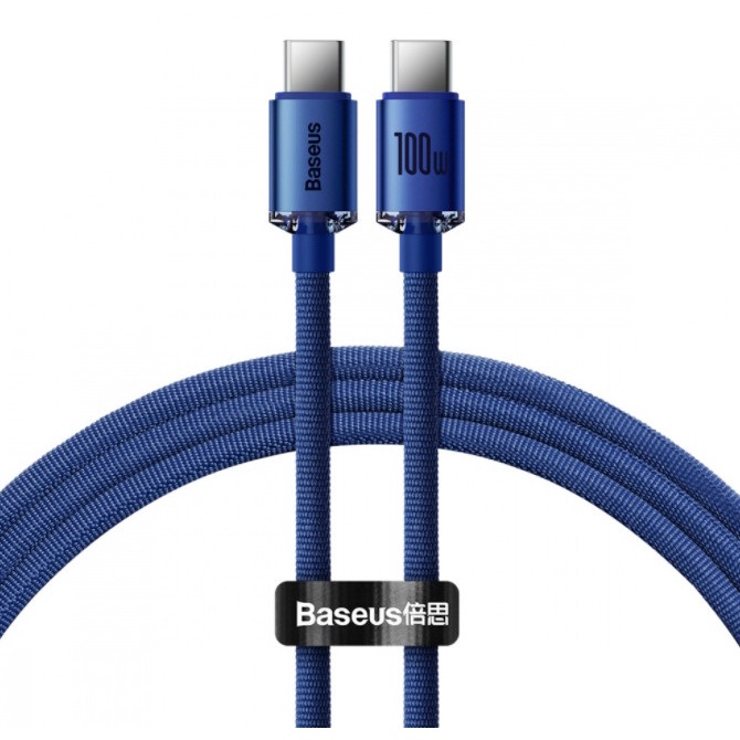 Cáp Sạc Nhanh 100W  Type C Sang Type C Cho Macbook iPad,  Xiaomi Samsung Huawei., Chính hãng Baseus