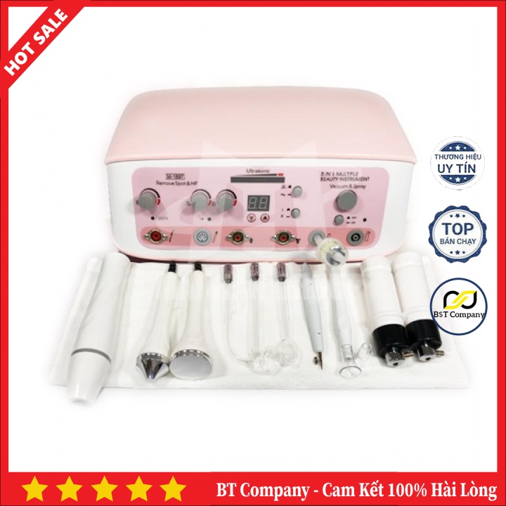 Máy Chăm Sóc Da Cơ Bản Đa Năng  5in1 Hàng Chuẩn Loại 1 Bảo Hành 6 Tháng