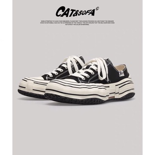 [ Hàng Chính Hãng ] Giày sneaker Cat&Sofa " Black White độn đế "