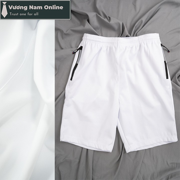 Quần đùi nam mặc nhà thể thao ngắn vải thun lạnh co giãn 4 chiều FF59B