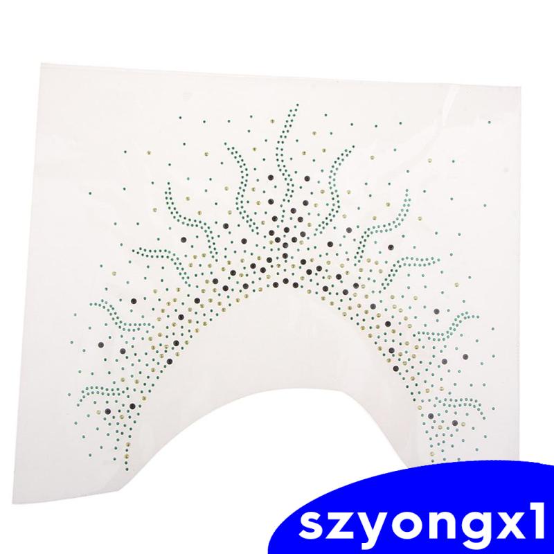 1 Miếng Dán Ủi Trang Trí Quần Áo Đính Đá DIY