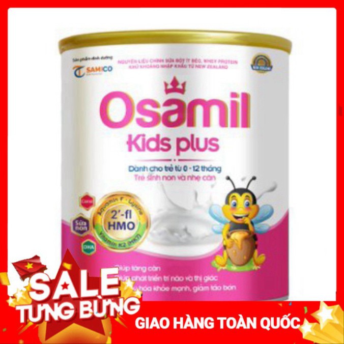 [100% CHÍNH HÃNG] Sữa OSAMIL KIDS PLUS 900g