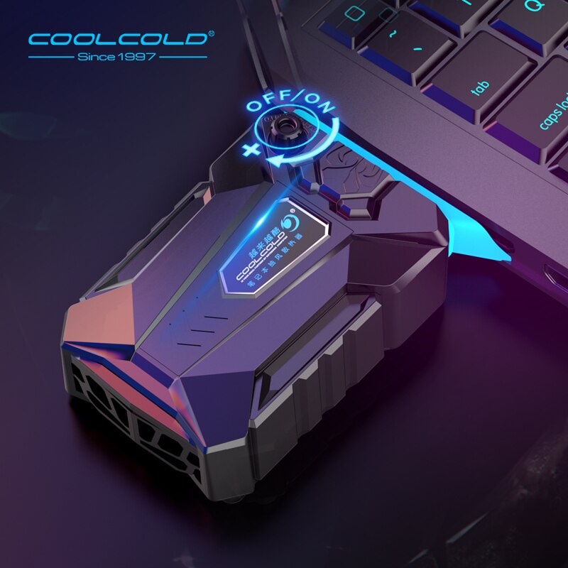 Quạt Hút Gió Tản Nhiệt Laptop Coolcold ICE TROLL K27