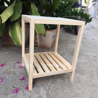 KỆ ĐỂ ĐẦU GIƯƠNG - KỆ MẶT GỖ
