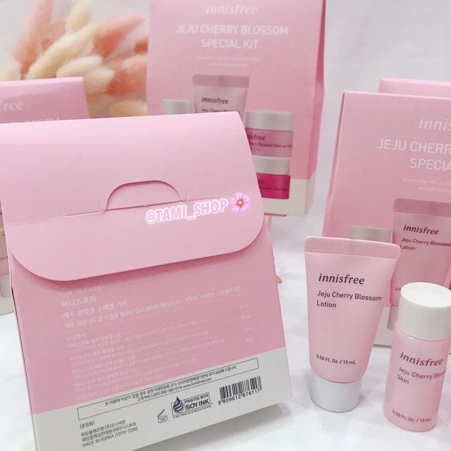 [ Mini ] Set Dưỡng Da Innisfree Cherry Blossom Special Kit