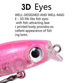 1 Mồi Câu Cá Giả Mini 3.5cm 2.8g