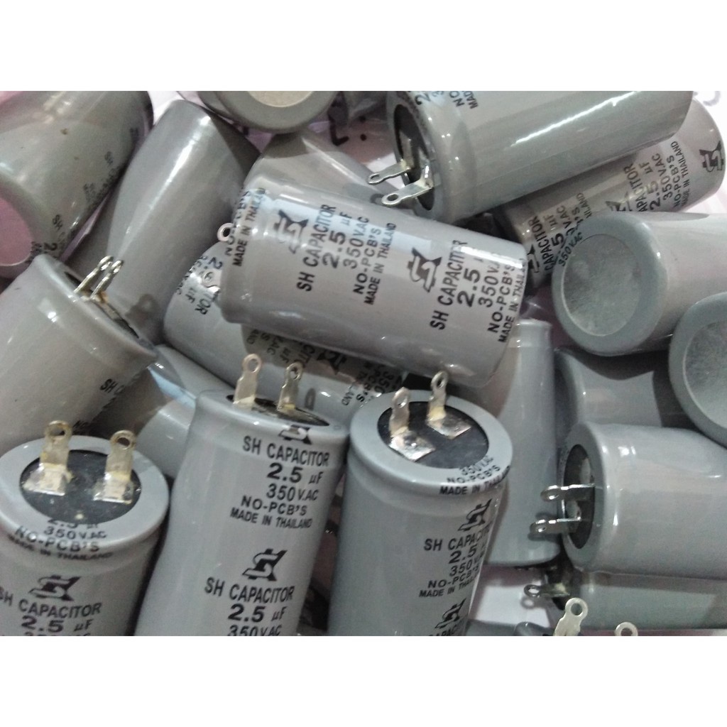 TỤ DẦU CHO QUẠT BÀN/ QUẠT TRẦN 2.5uF/ 4uF 400VAC - HÀN QUỐC