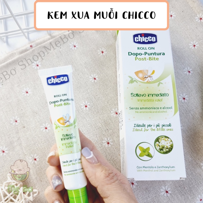 [CHICCO] XỊT/LĂN/KEM ĐA NĂNG XUA MUỖI CHO BÉ 0m+