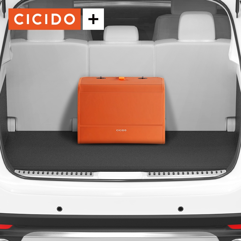 Hộp đựng CICIDO trên xe hơi cao cấp - thùng chứa đô gấp gọn sau côp xe ô tô- hộp chứa đồ đa năng