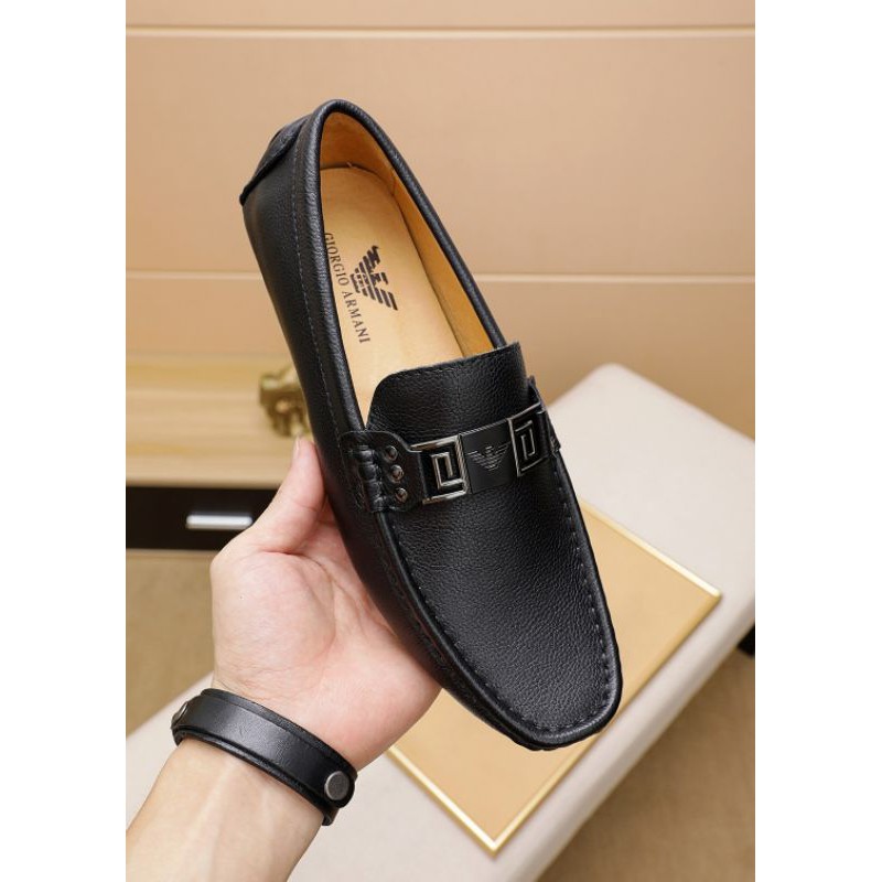 Giày lười nam công sở mũi luông ARMANI