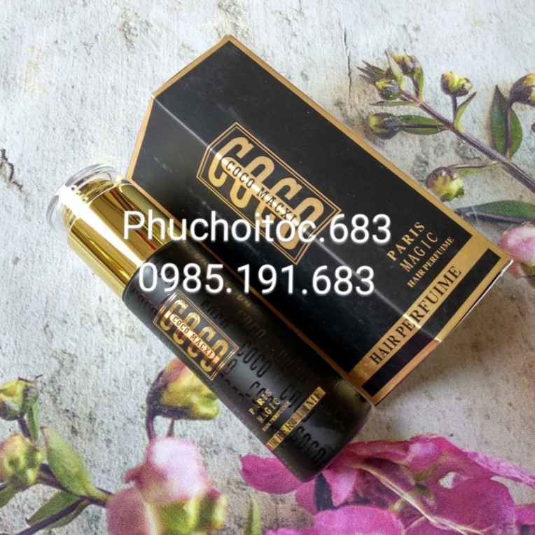 (Ruột Vàng)Tinh dầu dưỡng tóc coco macxi Pefume 60ml