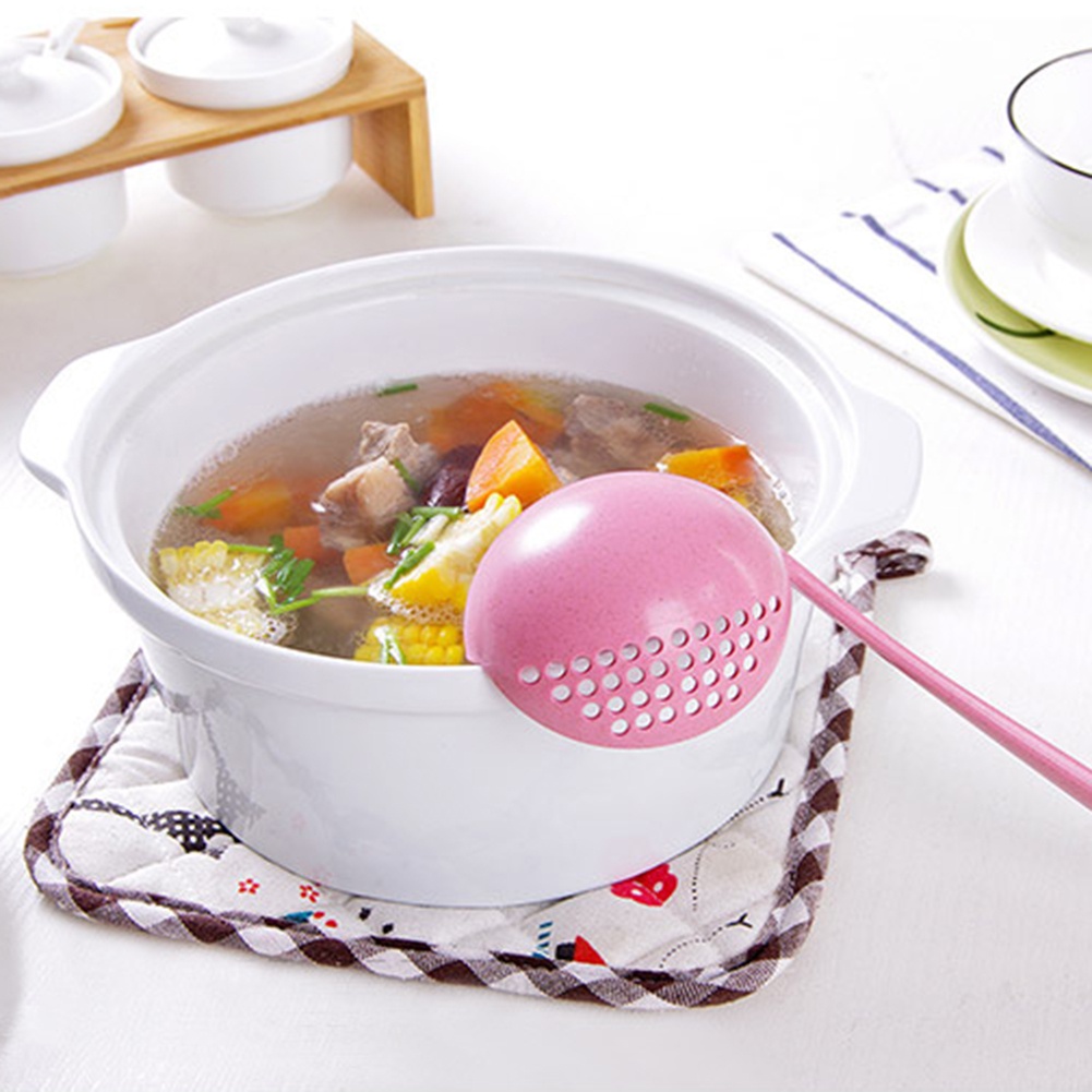 Muỗng Múc Súp Tay Cầm Dài Tiện Dụng Cho Nhà Bếp