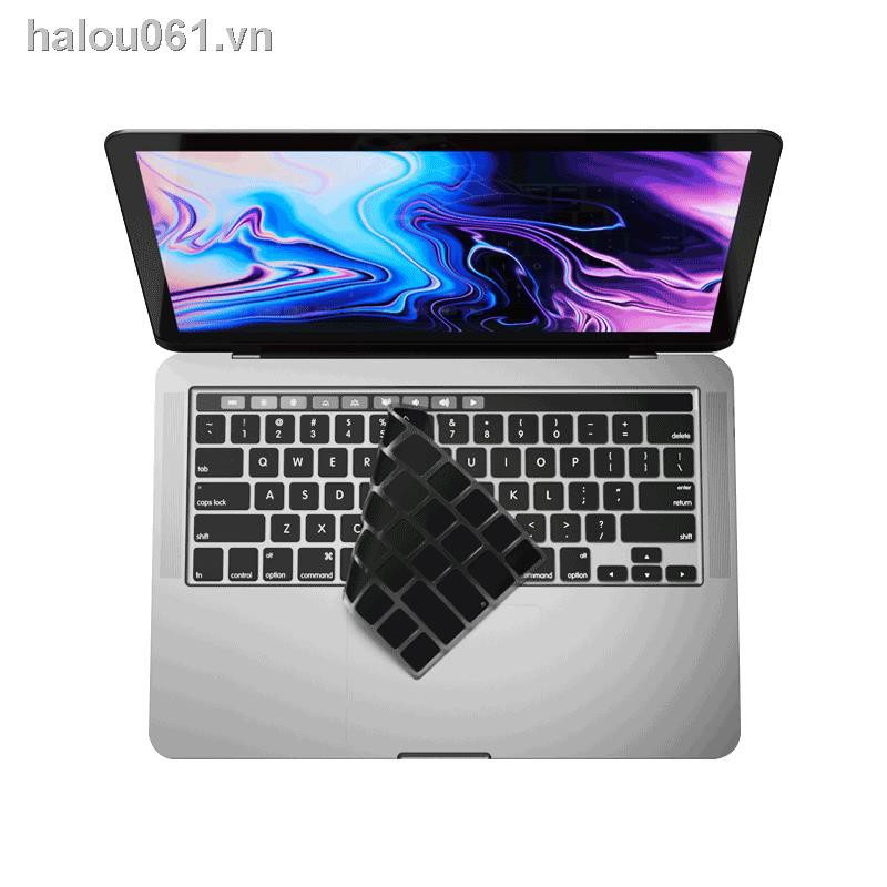 Sticker dán bàn phím bằng silicon trong suốt siêu mỏng chống bụi cho Apple MacBook Pro M1 16 inch 13.3 12 11 15.4