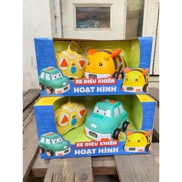 Xe điều khiển hoạt hình dễ thương cho bé