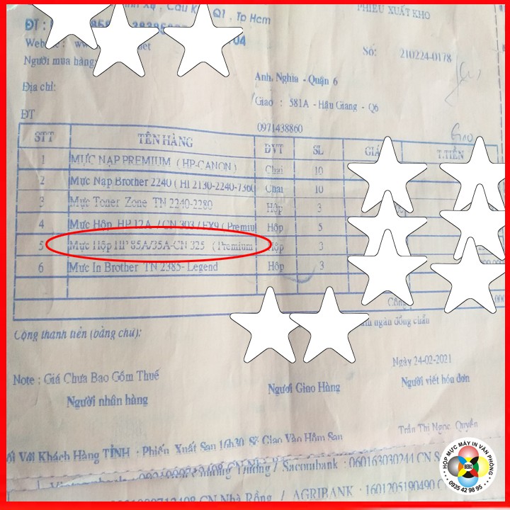 HỘP MỰC 85A - 35A - CN 325/ CANON LBP 6030, 6030w, 6000, MF3010, HP LASERJET P1102, P1102W, M1132, M1212NF, P1006, P1005