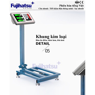Cân điện tử gập 700KG Fujihatsu FNC-05/700 . Cân khổ to