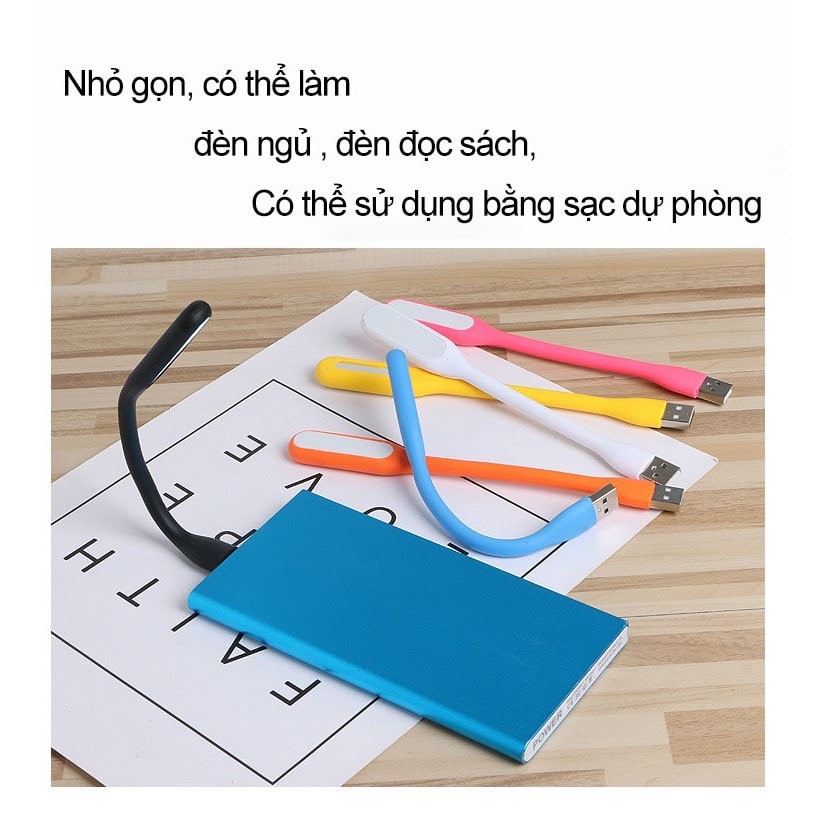 Combo đèn quạt USB đa năng nhỏ xinh