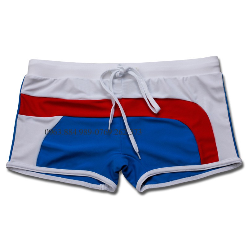 Quần bơi chất thun Booy.05 nhiều màu đẹp cho anh em thoải mái tắm biển( ẢNh, video shop chụp)
