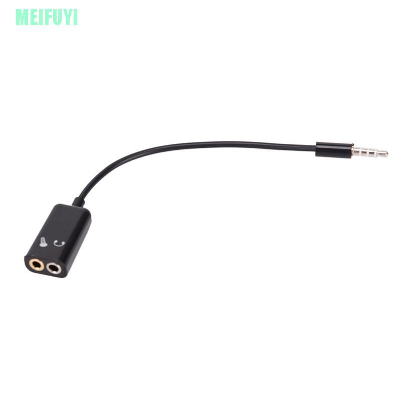 Cáp Chuyển Đổi Từ Jack 3.5mm Sang Cổng Cắm Tai Nghe / Mic Chuyên Dụng