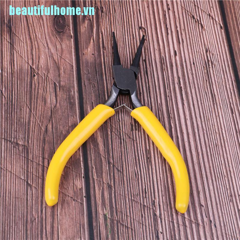 Kềm Mini Mũi Tròn Bằng Thép Carbon Dùng Làm Đồ Thủ Công
