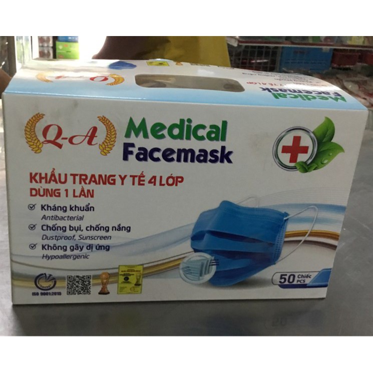 Khẩu Trang Y Tế Quyền Anh 50 Cái