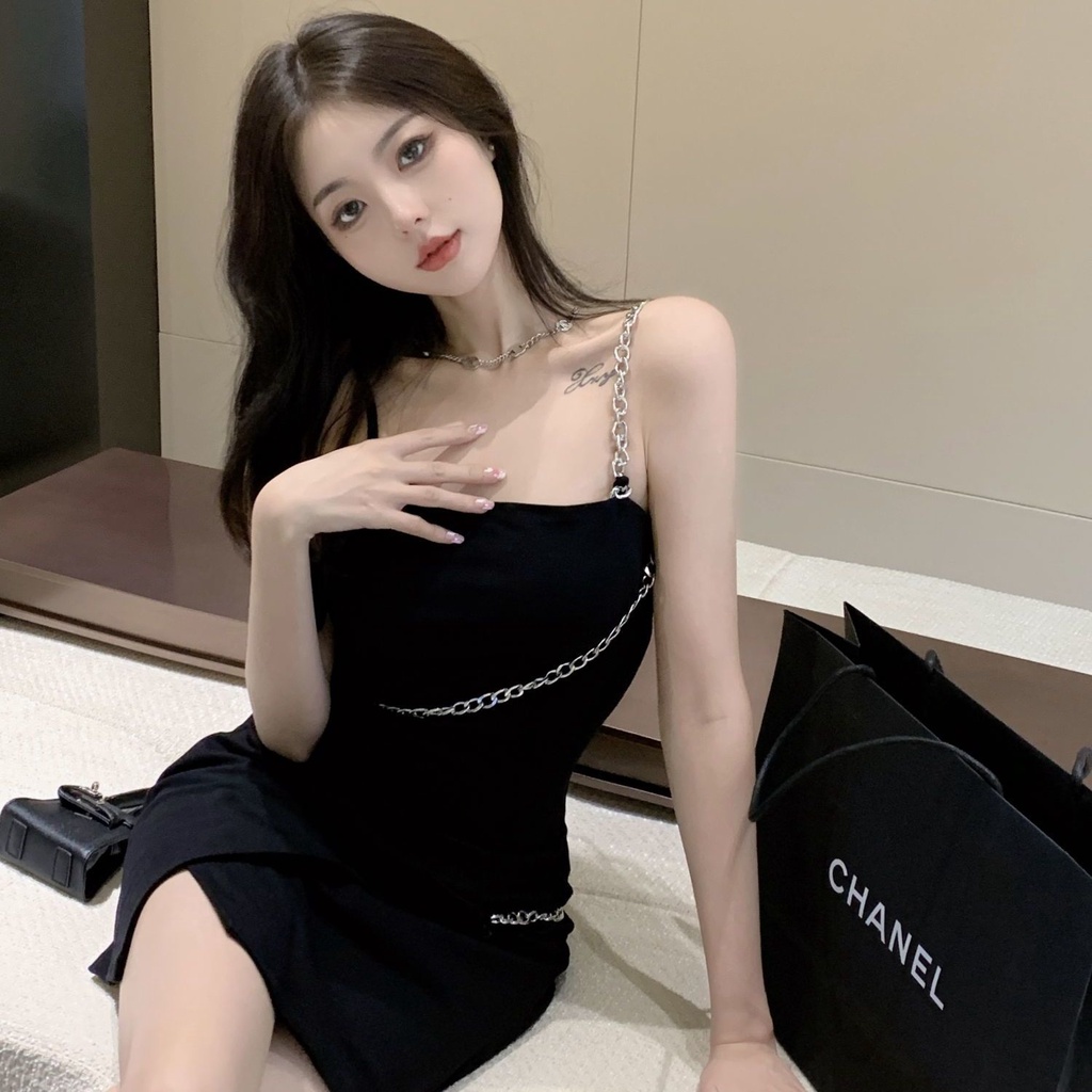 Đầm Nữ Hai Dây Dáng Ôm Thời Trang Quyến Rũ  tao bao