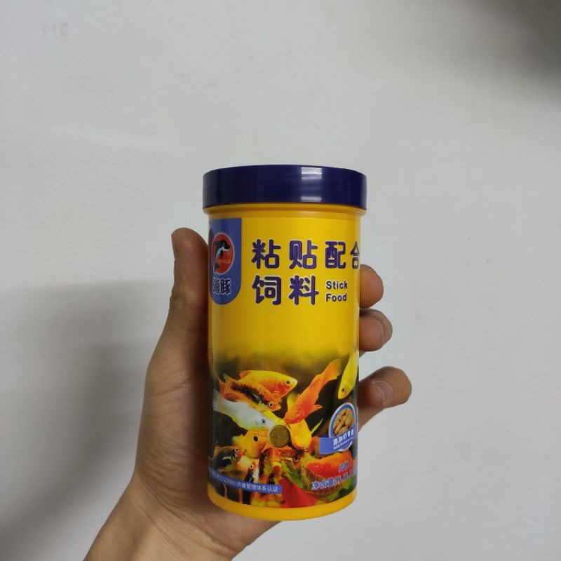 Thức ăn dán kính cho cá loại tốt - 100g