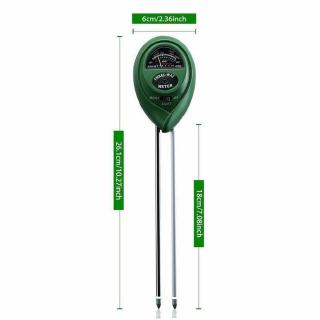 3 in 1 Soil Tester Meter Garden Lawn Moisture/Light/pH Test Tool